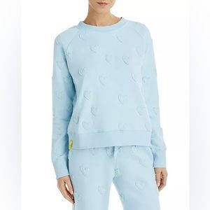 EUC Kerri Rosenthal Scout Heart Appliqué Sweatshirt